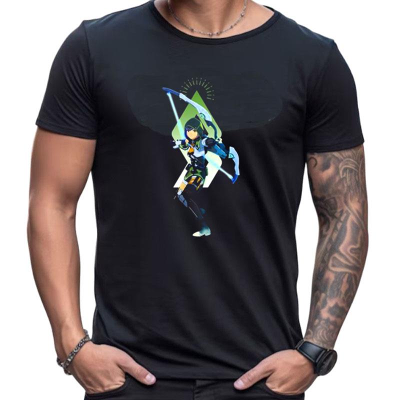 Blast Archer Character Anime Hero Blue Protocol Shirts For Women Men