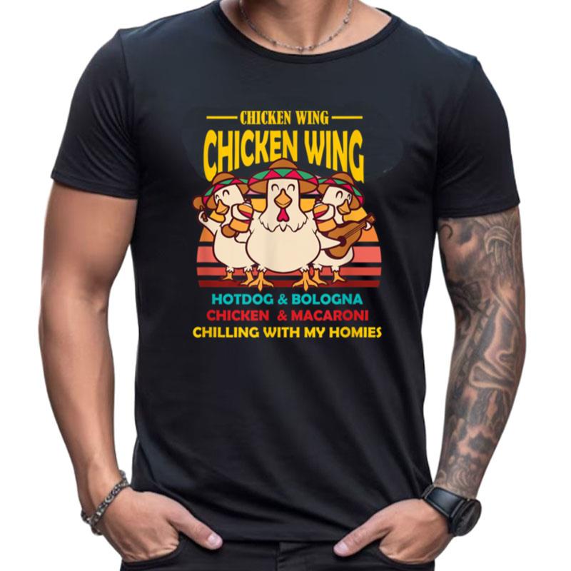 Chicken Wing Chicken Wing Song Lyric Thanksgiving Apparel Shirts For Women Men