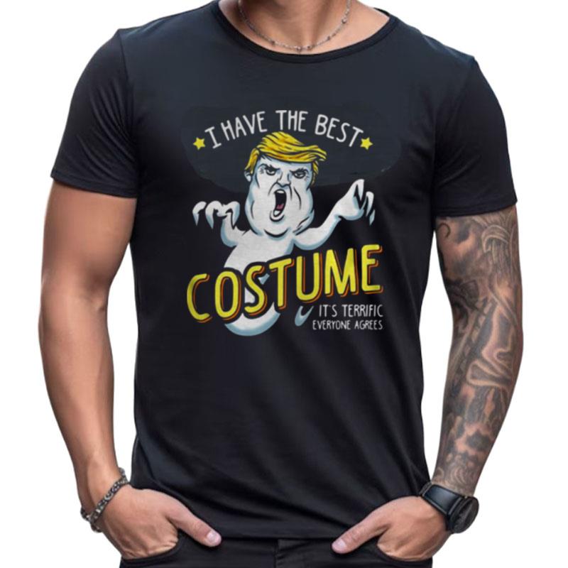 Costume Ghost Donald Trump Spooky Night Shirts For Women Men