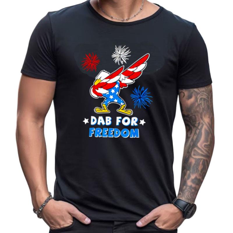 Dab For Freedom American Independence Shirts For Women Men