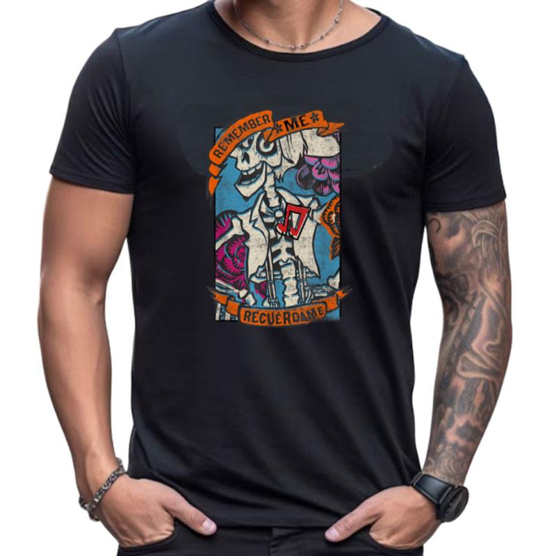Disney Pixar Coco Love And Death Poster Shirts For Women Men