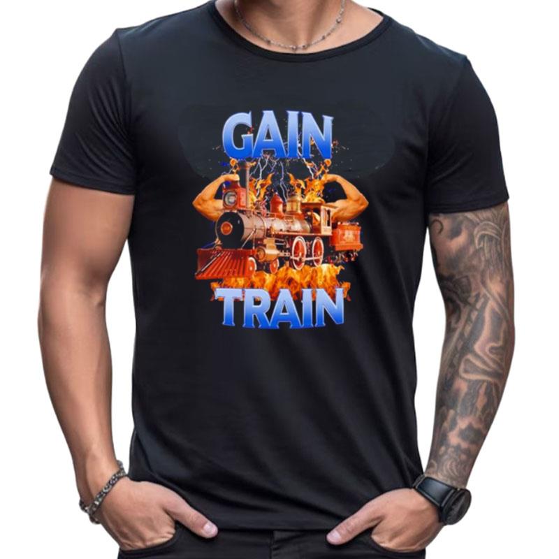 Gain Train Shirts For Women Men