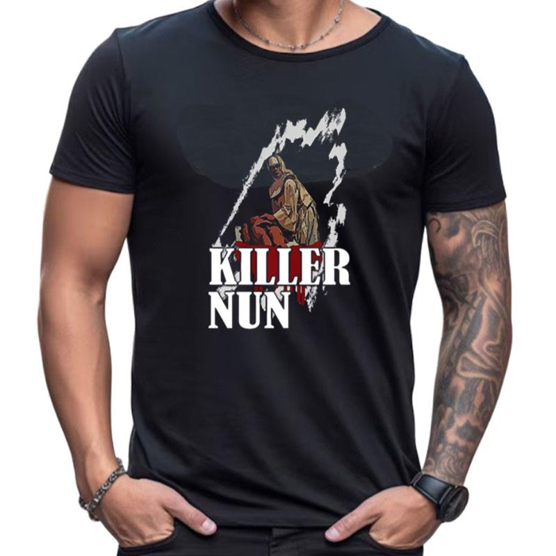 Killer Nun Halloween Horror Shirts For Women Men