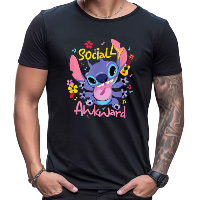 Lilo & Stitch Socially Awkward Shirts For Women Men