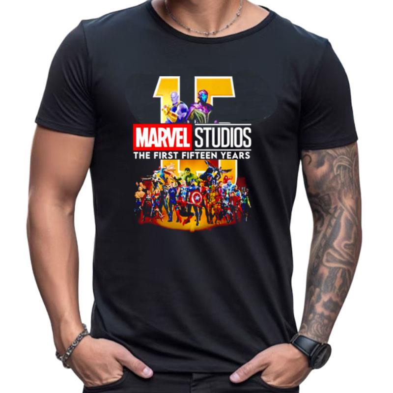 Marvel Studios The First Fifteen Years Shirts For Women Men