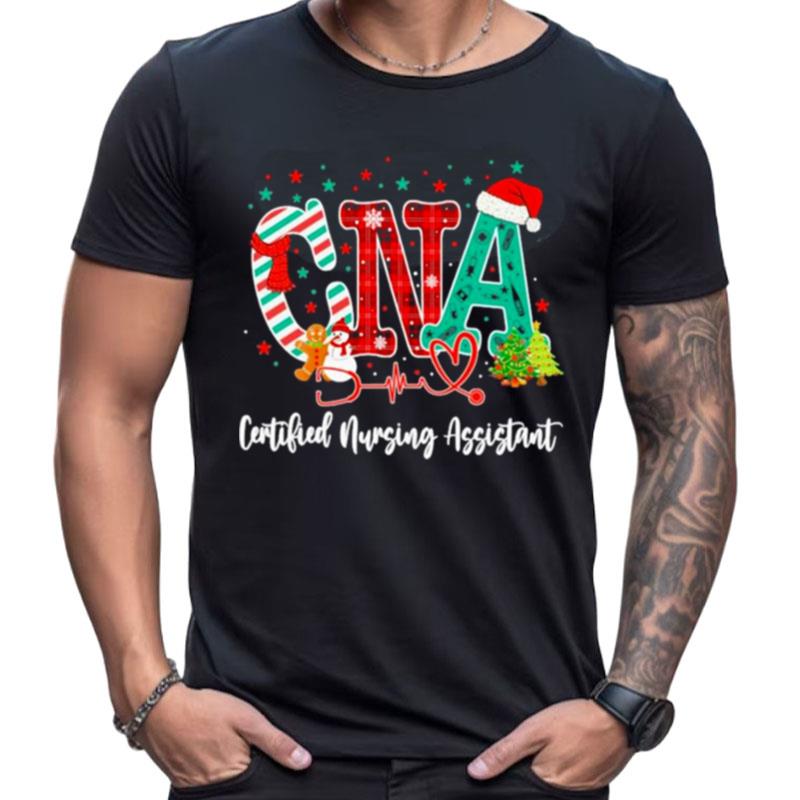 Merry Christmas Cna Certified Nursing Assistan Shirts For Women Men