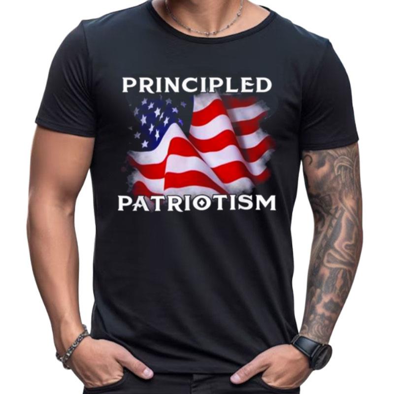 Principled Patriotism America Flag Joe Biden's Saying Shirts For Women Men