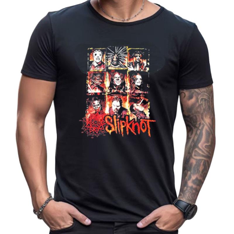 Slipknot Horror Movie Rock Band Music Halloween Shirts For Women Men