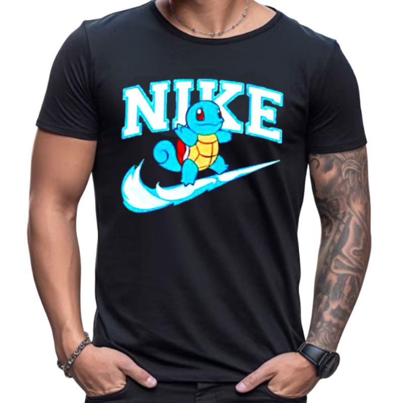 Squirtle Zenigame Pokemon Nike Shirts For Women Men
