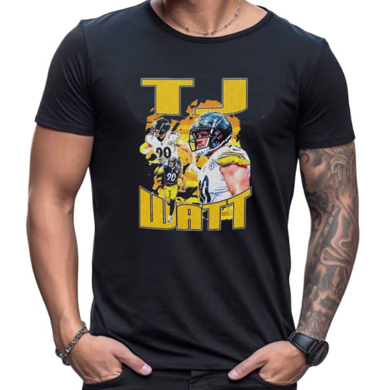 Tj Watt Vintage Pittsburgh Steelers Shirts For Women Men