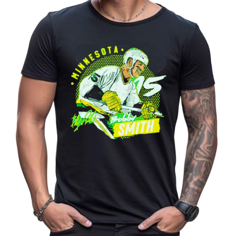 Bobby Smith Minnesota North Stars Tones Signature Shirts For Women Men