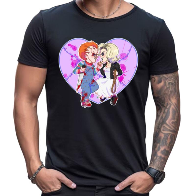 Chucky And Tiffany Halloween Love Shirts For Women Men