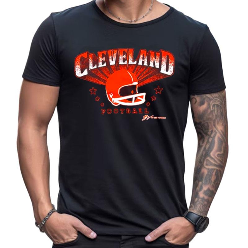Cleveland Football Helme Shirts For Women Men