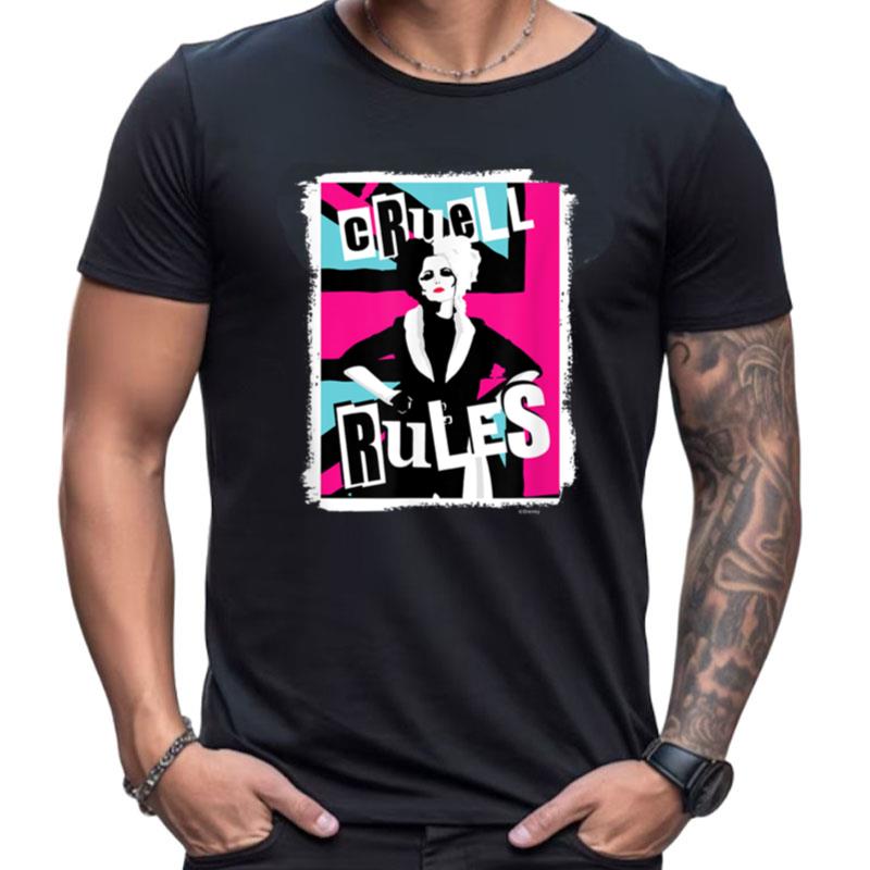 Cruella Cruell Rules Shirts For Women Men