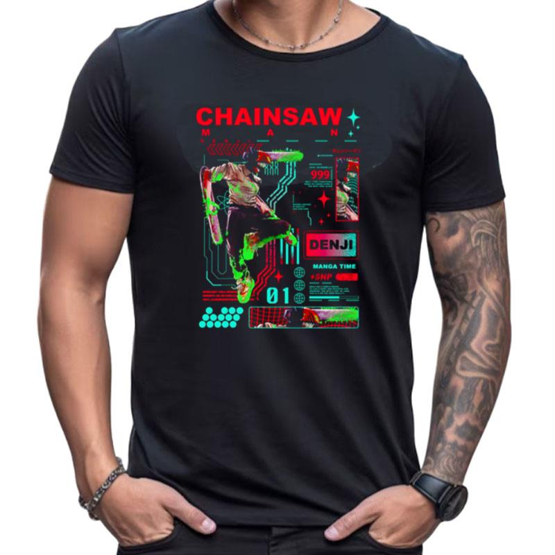 Denji Chainsaw Man Manga Urban Style Shirts For Women Men