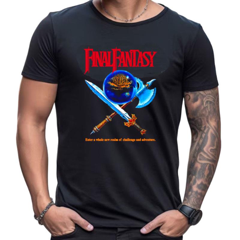 Enter A Whole New Realm Of Challenge And Adventure Final Fantasy Shirts For Women Men