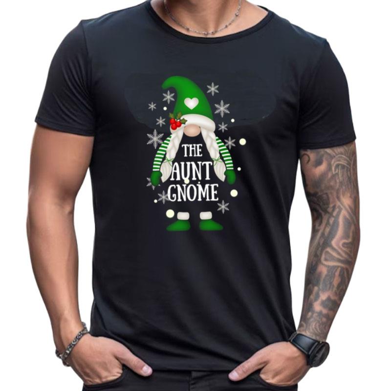 Green Gnome Design The Aunt Gnome Shirts For Women Men
