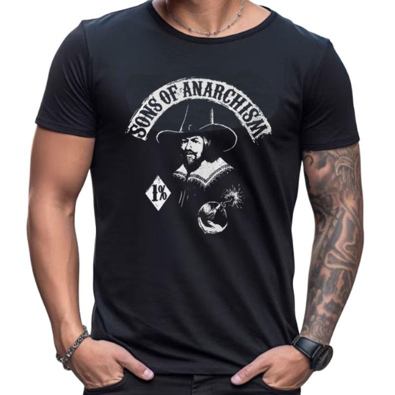 Guy Fawkes Sons Of Anarchism Shirts For Women Men