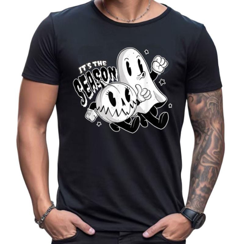 Halloween Ghost And Pumpkin Funny Shirts For Women Men