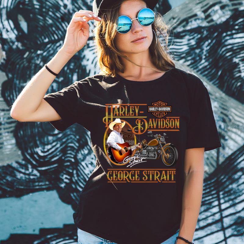 Harley Davidson George Strait Shirts For Women Men