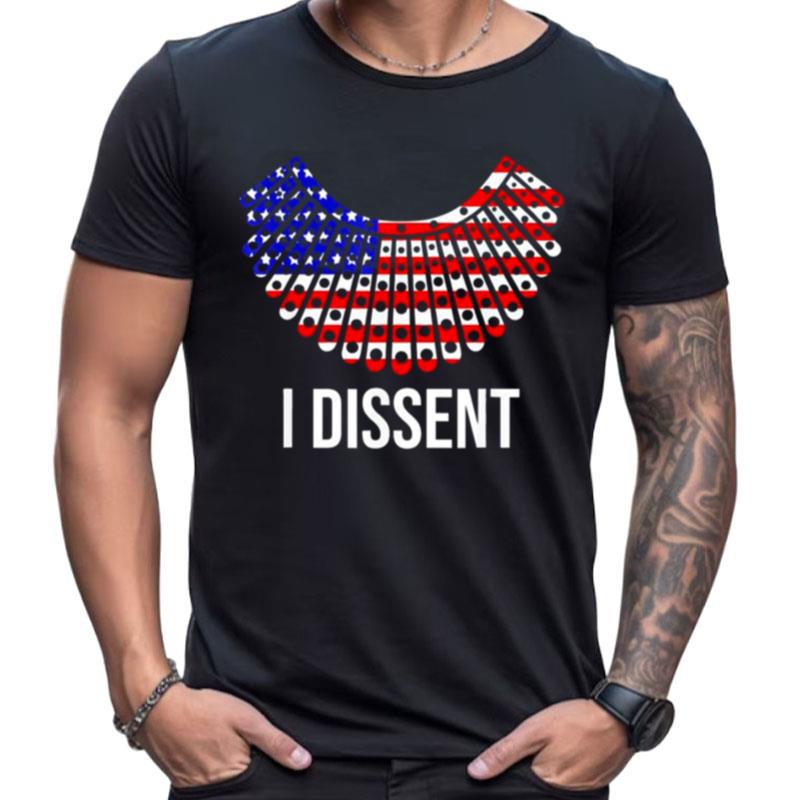 I Dissent Collar Rbg Womens Reproductive Rights Shirts For Women Men
