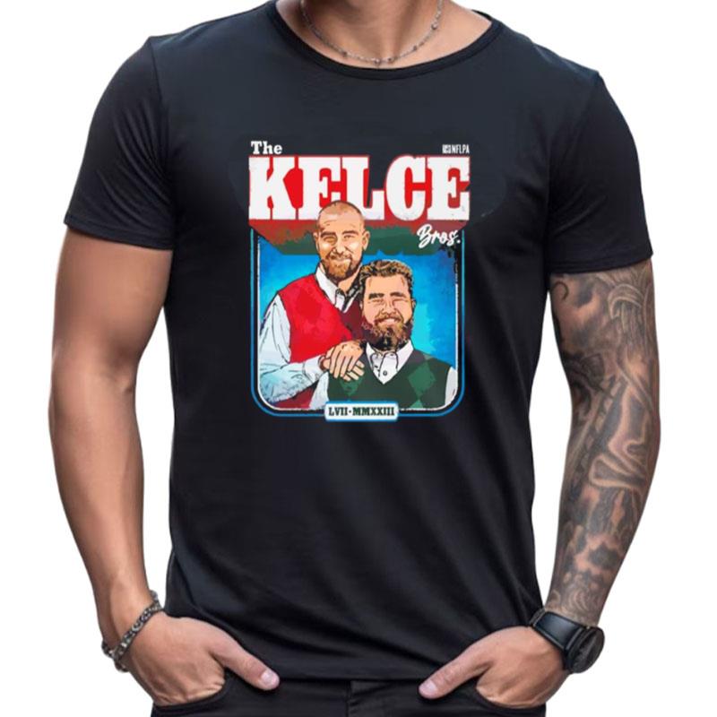 Jason Kelce And Travis Kelce The Kelce Bros Lvii Shirts For Women Men