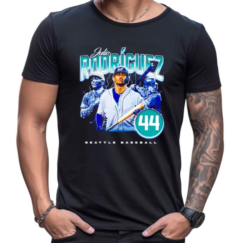 Julio Rodriguez No 44 Seattle Mariners Baseball Shirts For Women Men