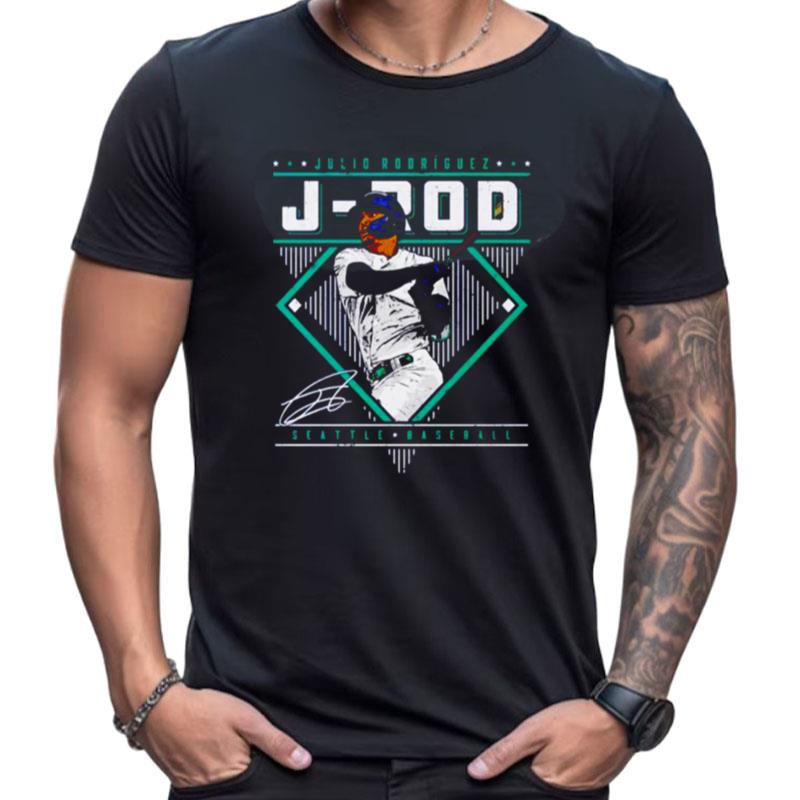 Julio Rodriguez Seattle Diamond Name Shirts For Women Men