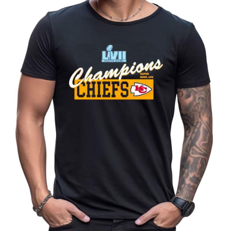 Kansas City Chiefs Super Bowl Lvii Champions Chiefs Fans Shirts For Women Men
