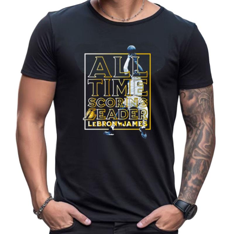 Lebron James Los Angeles Lakers Nba All Time Scoring Record Shirts For Women Men