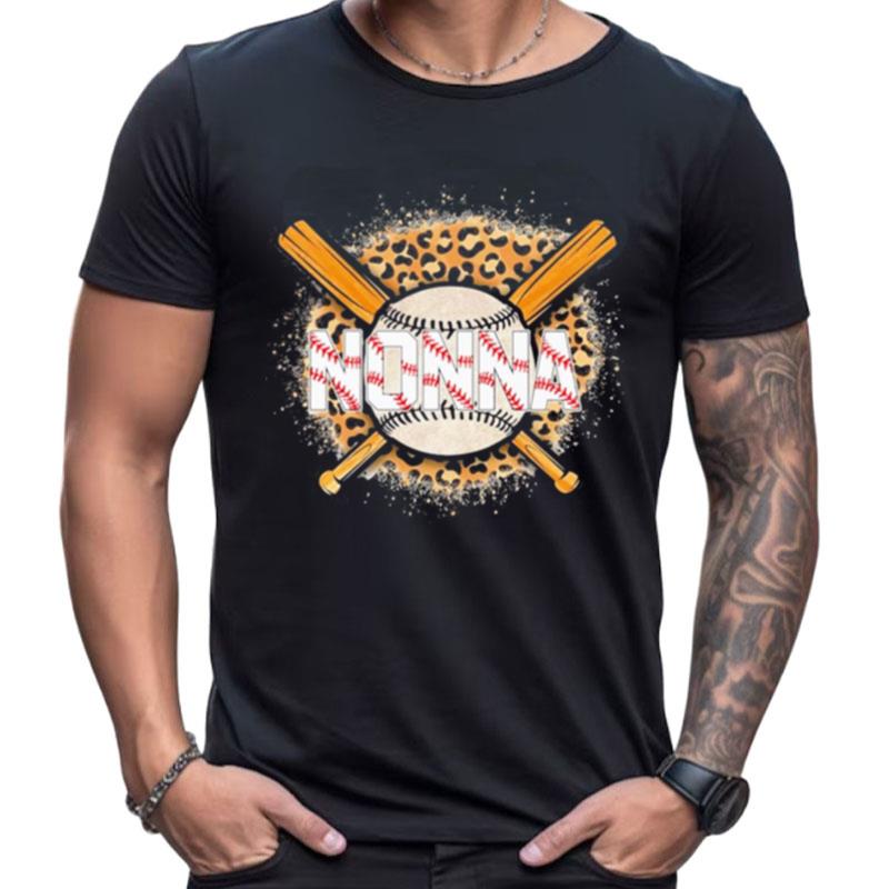 Leopard Baseball Bat Nonna Shirts For Women Men