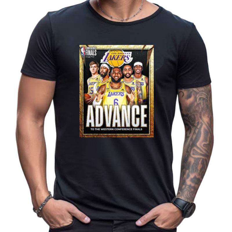Los Angeles Lakers Nba Conference Finals Advance To The Western Conference Finals Poster Shirts For Women Men