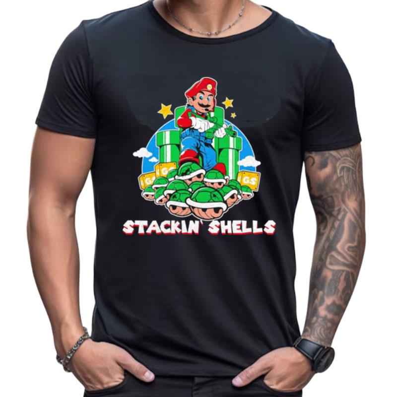 Mario Stackin' Shells Shirts For Women Men