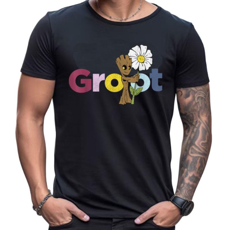 Marvel Guardians Of The Galaxy Groot Flower Shirts For Women Men