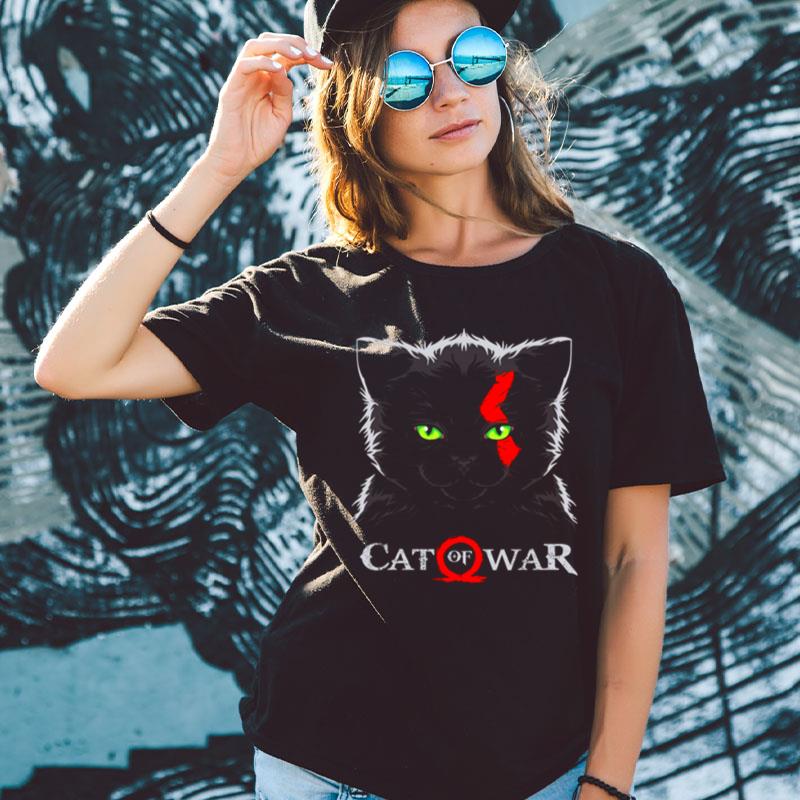 Meow Cat Of War God Of War Ragnarok Shirts For Women Men