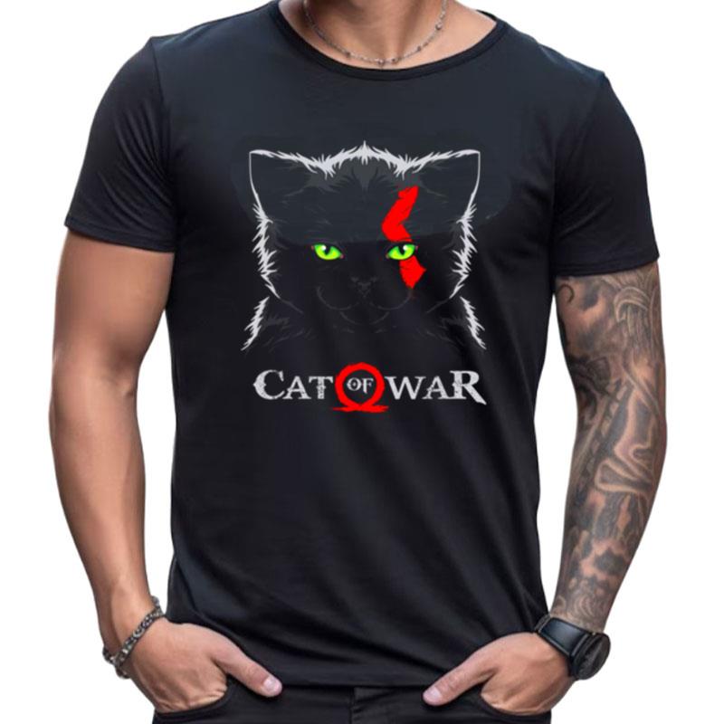 Meow Cat Of War God Of War Ragnarok Shirts For Women Men