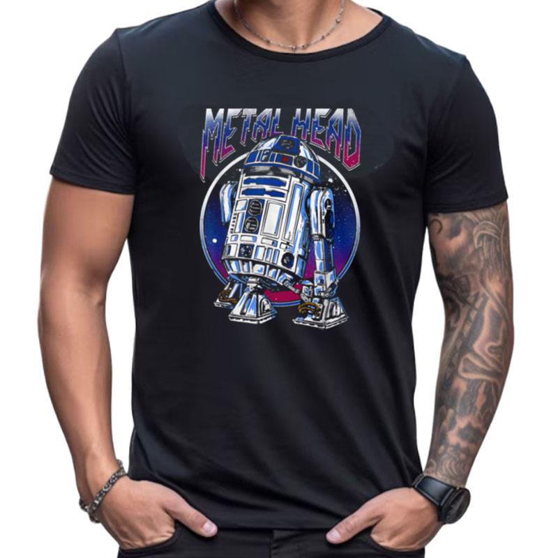 Metal Head Vintage R2 D2 Star Wars Shirts For Women Men