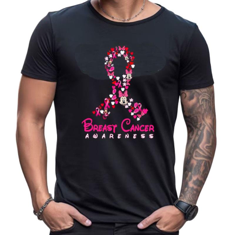 Minnie Mouse Disney Breast Cancer Awareness Shirts For Women Men
