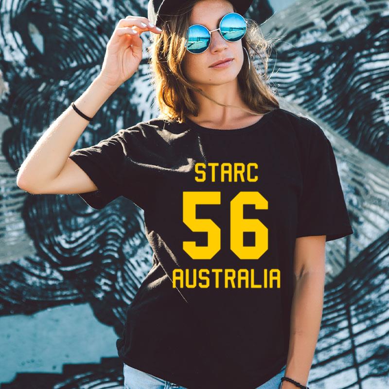 Mitchell Starc 56 Australian Cricket Jersey Shirts For Women Men