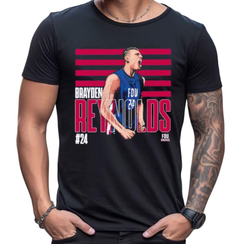 Ncaa Men's Basketball Brayden Reynolds Illustration Shirts For Women Men