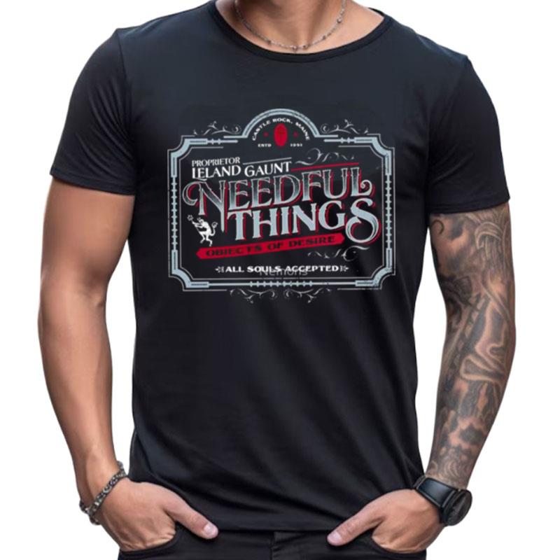 Needful Things Stephen King Horror Gothic Antiques Shirts For Women Men