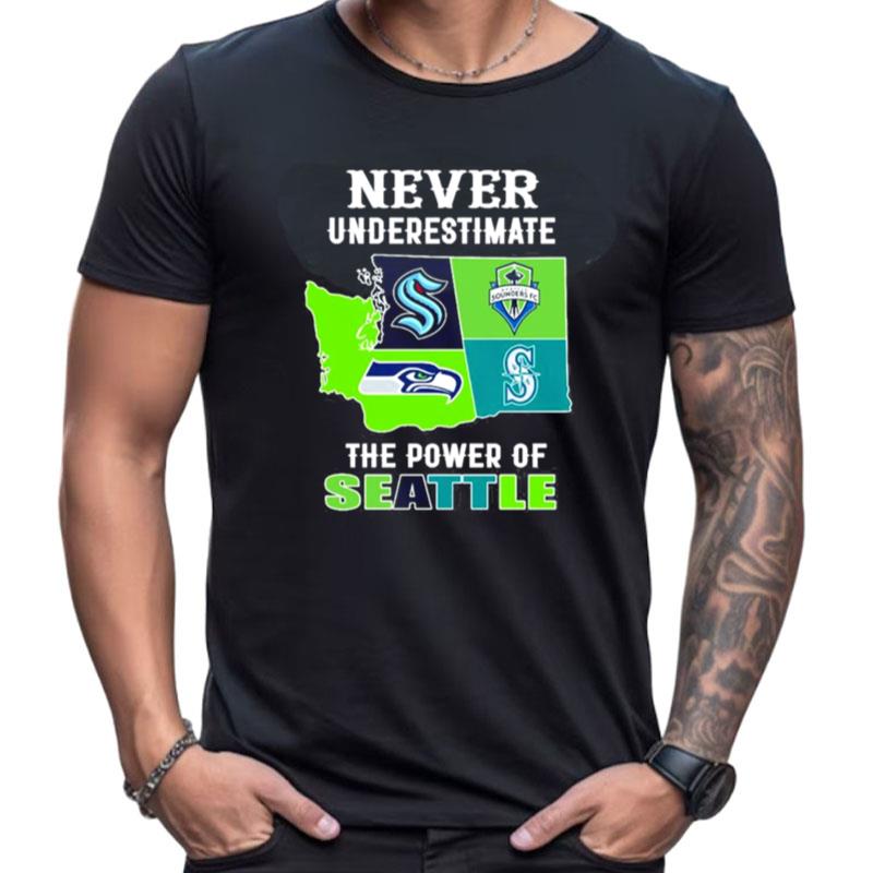Never Underestimate The Power Of Seattle Seahawks Forever Seahawk Shirts For Women Men