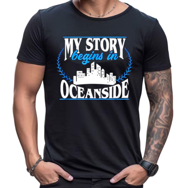 Oceanside Born In Oceanside Shirts For Women Men