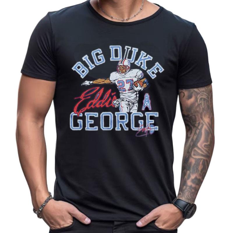Oilers Eddie George Signature Shirts For Women Men