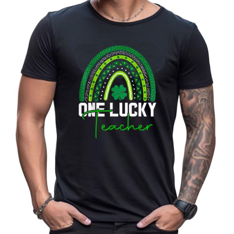 One Lucky Shamrock Teacher St Patrick's Day Shirts For Women Men