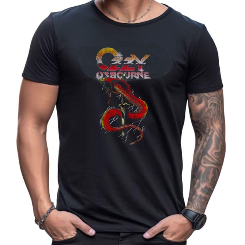 Ozzy Osbourne Cobra Dagger Black Sabbath Shirts For Women Men