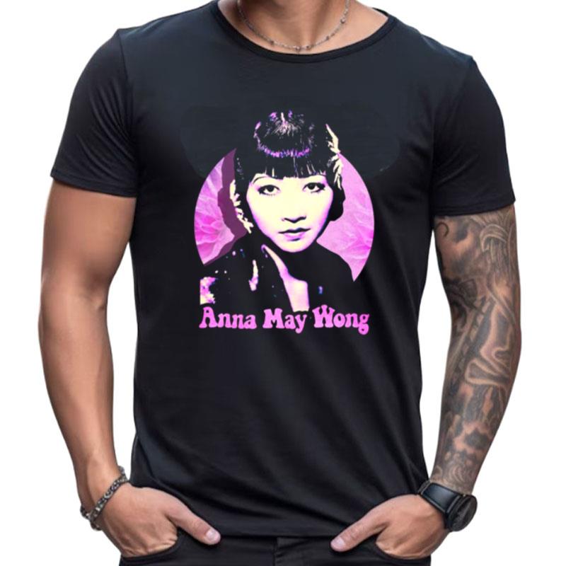 Retro Flower Anna May Wong Shirts For Women Men
