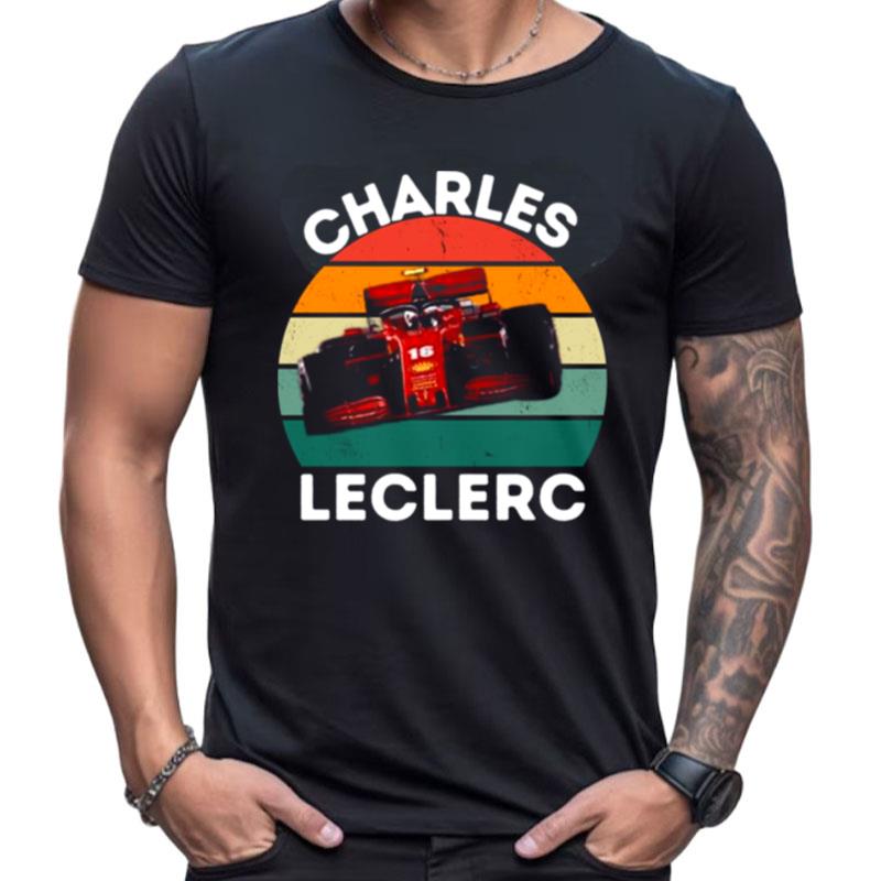 Retro Vintage F1 Charles Leclerc Shirts For Women Men