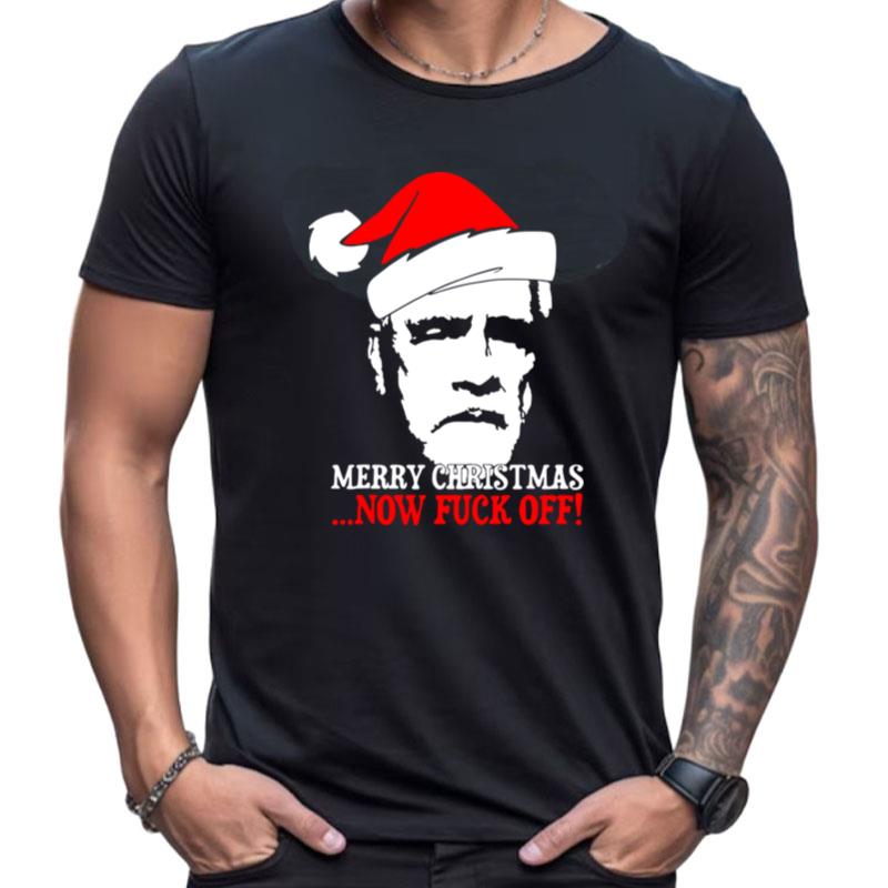 Santa Logan Roy Merry Christmas Now Fuck Off Shirts For Women Men