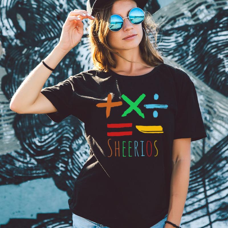 Sheerios 2 Ed Sheeran Albums Shirts For Women Men